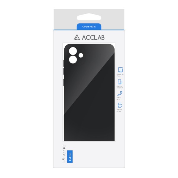 Фото - Чехол для смартфона ACCLAB SoftShell for Samsung Galaxy A04 Black (1283126566950)
