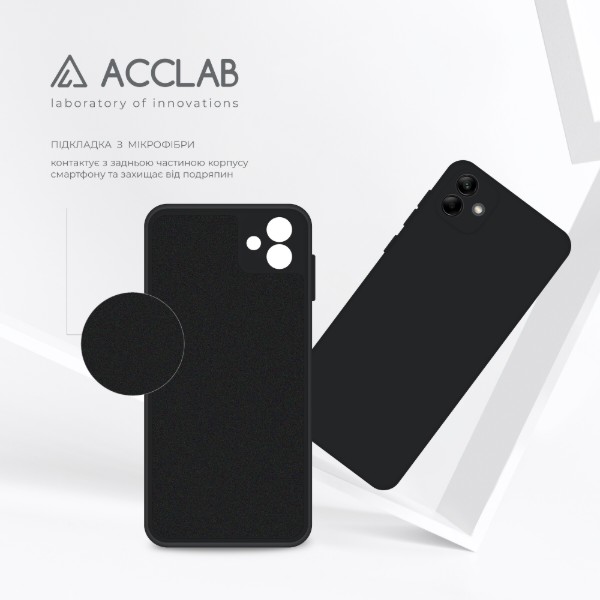Фото - Чехол для смартфона ACCLAB SoftShell for Samsung Galaxy A04 Black (1283126566950)