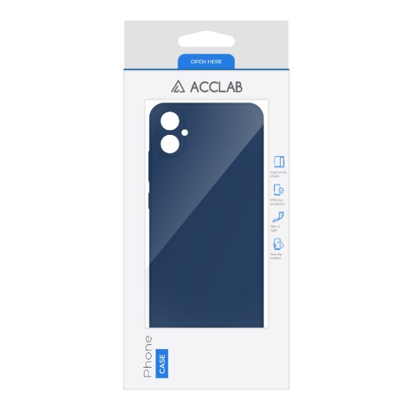 Фото - Чехол для смартфона ACCLAB SoftShell for Samsung Galaxy A04e Blue (1283126586583)