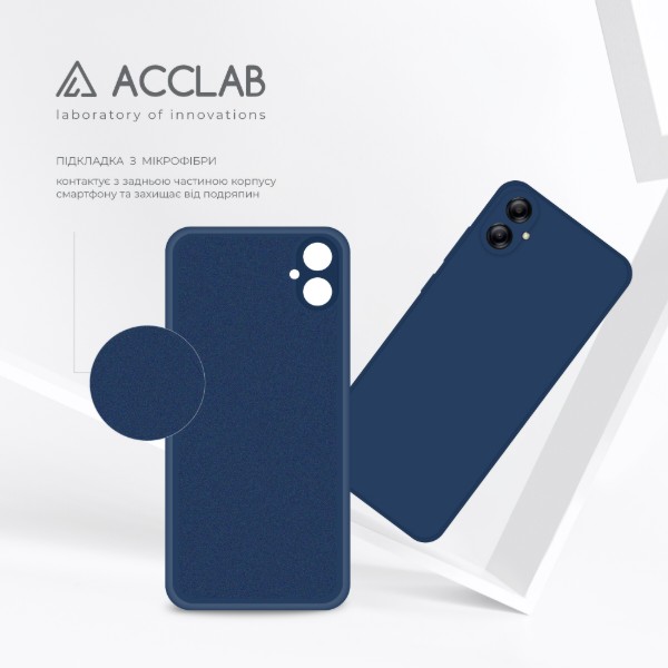 Фото - Чехол для смартфона ACCLAB SoftShell for Samsung Galaxy A04e Blue (1283126586583)