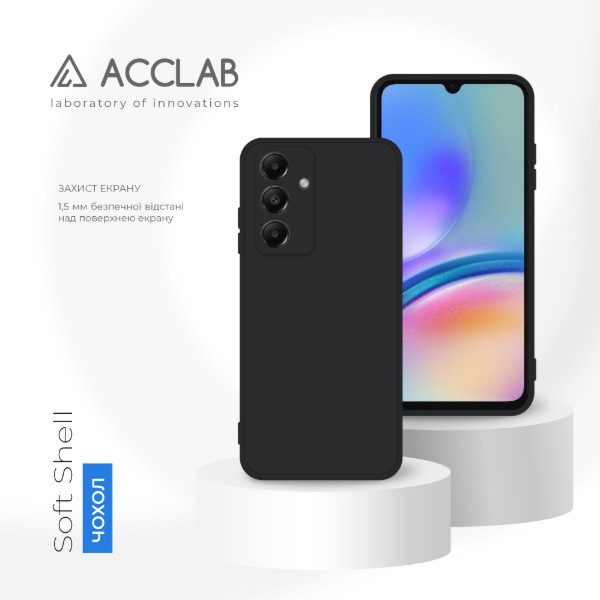 Фото - Чехол для смартфона ACCLAB SoftShell for Samsung Galaxy A05s Black (1283126586750)