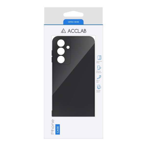 Фото - Чехол для смартфона ACCLAB SoftShell for Samsung Galaxy A15 Black (1283126586842)