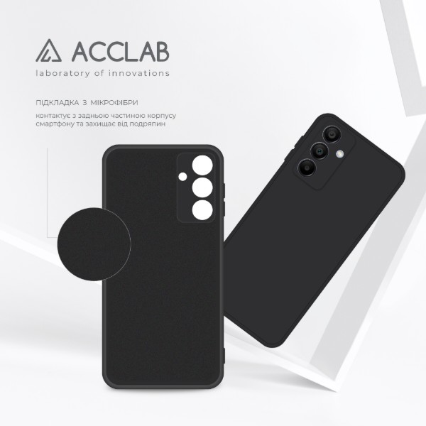 Фото - Чехол для смартфона ACCLAB SoftShell for Samsung Galaxy A15 Black (1283126586842)