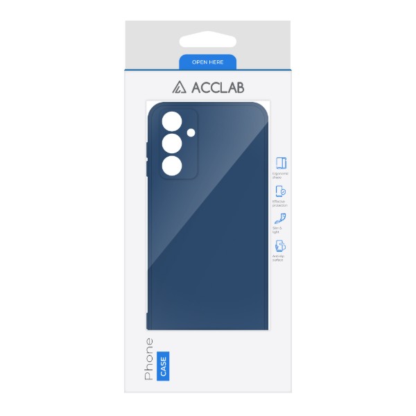 Фото - Чехол для смартфона ACCLAB SoftShell for Samsung Galaxy A24 Blue (1283126586859)