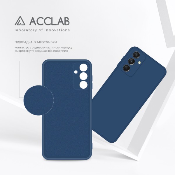 Фото - Чехол для смартфона ACCLAB SoftShell for Samsung Galaxy A24 Blue (1283126586859)