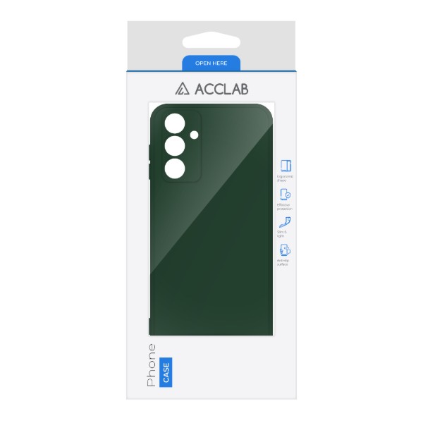 Фото - Чехол для смартфона ACCLAB SoftShell for Samsung Galaxy A24 Dark Green (1283126586873)