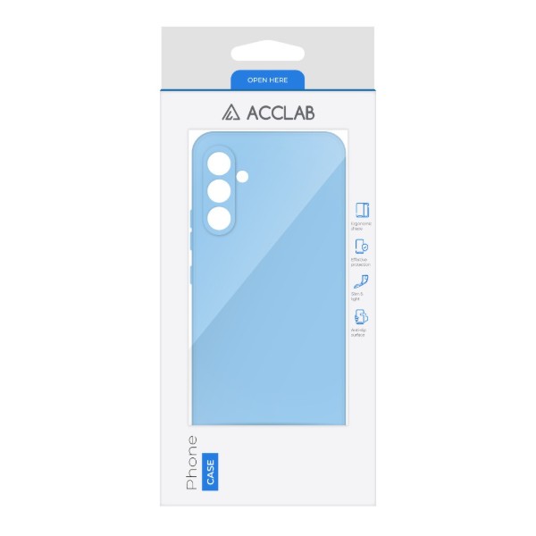 Фото - Чехол для смартфона ACCLAB SoftShell for Samsung Galaxy A34 5G Blue (1283126573477)