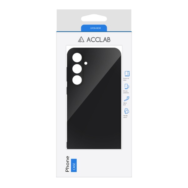 Фото - Чехол для смартфона ACCLAB SoftShell for Samsung Galaxy A35 Black (1283126592133)