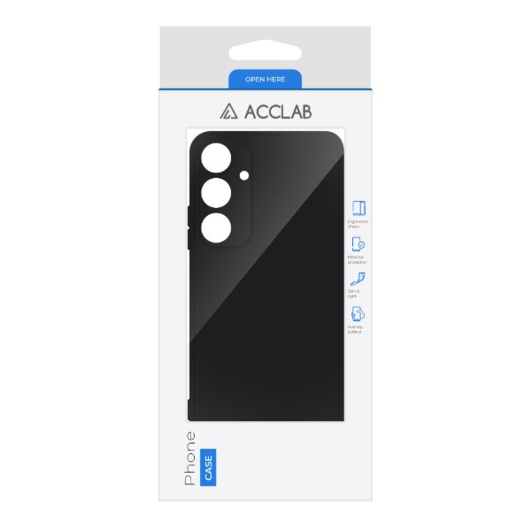 Фото - Чохол для смартфону ACCLAB SoftShell for Samsung Galaxy S24 Plus Black (1283126590382)