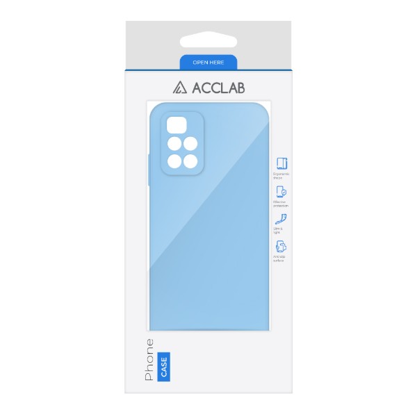 Фото - Чехол для смартфона ACCLAB SoftShell for Xiaomi Redmi 10 Blue (1283126567834)