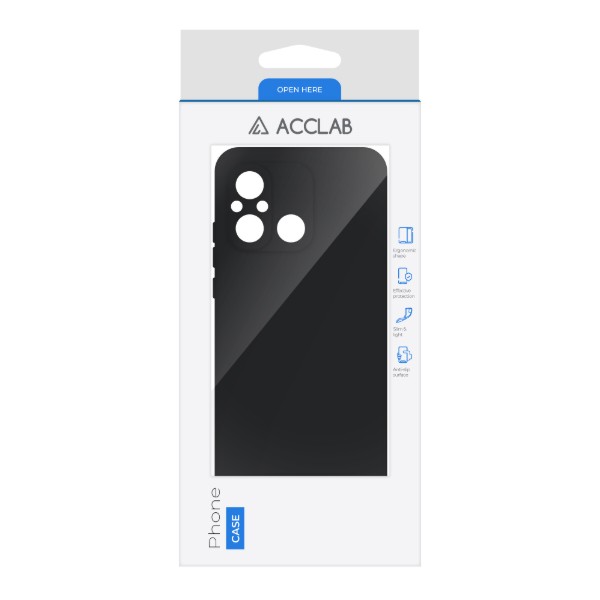 Фото - Чехол для смартфона ACCLAB SoftShell for Xiaomi Redmi 12C Black (1283126580123)