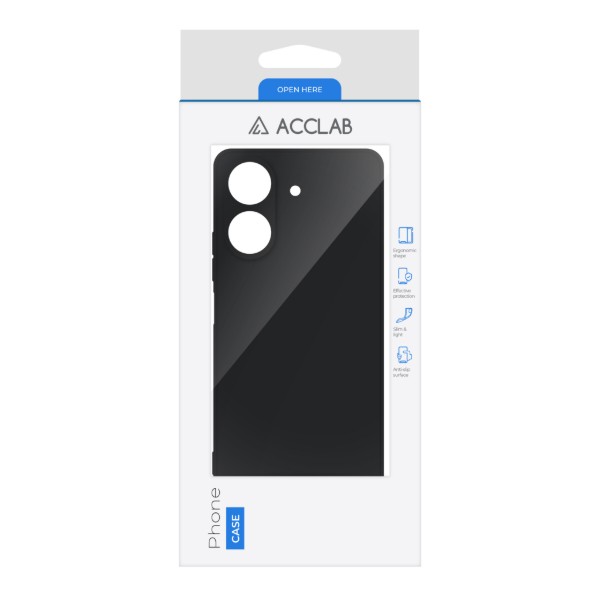 Фото - Чехол для смартфона ACCLAB SoftShell for Xiaomi Redmi 13C 4G Black (1283126590429)