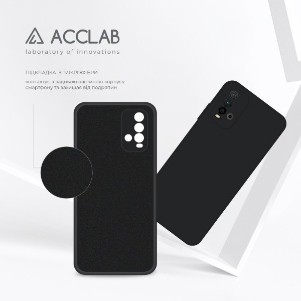 Фото - Чехол для смартфона ACCLAB SoftShell for Xiaomi Redmi 9T Black (1283126562037)
