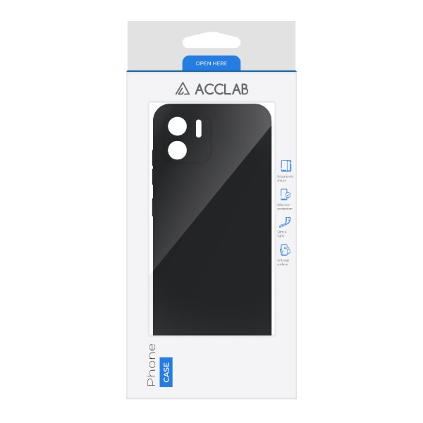 Фото - Чехол для смартфона ACCLAB SoftShell for Xiaomi Redmi A1 Black (1283126567001)
