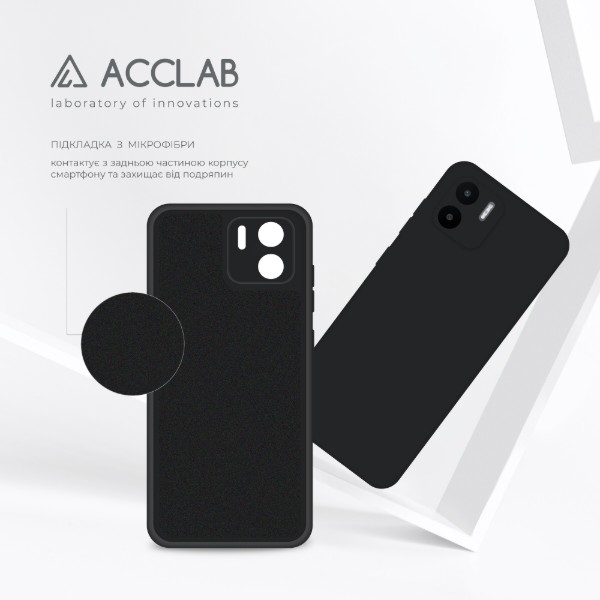 Фото - Чехол для смартфона ACCLAB SoftShell for Xiaomi Redmi A1 Black (1283126567001)
