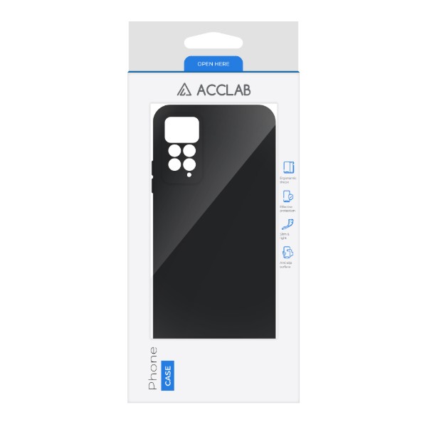 Фото - Чехол для смартфона ACCLAB SoftShell for Xiaomi Redmi Note 11 Pro 5G Black (1283126557644)