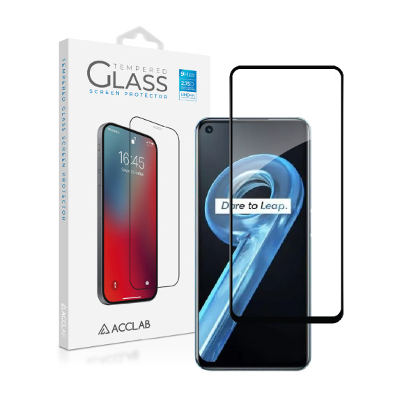 Фото - Защитное стекло для смартфона ACCLAB 9H for Realme 9 Pro Plus Black (1283126542664)
