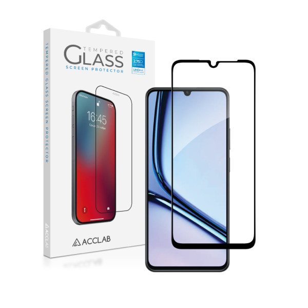 Фото - Защитное стекло для смартфона ACCLAB 9H for Realme Note 60X Black (1283126609015)