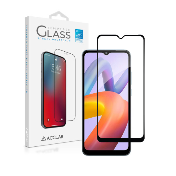 Фото - Защитное стекло для смартфона ACCLAB 9H for Xiaomi Redmi A2+ / Redmi A2 Black (1283126564574)
