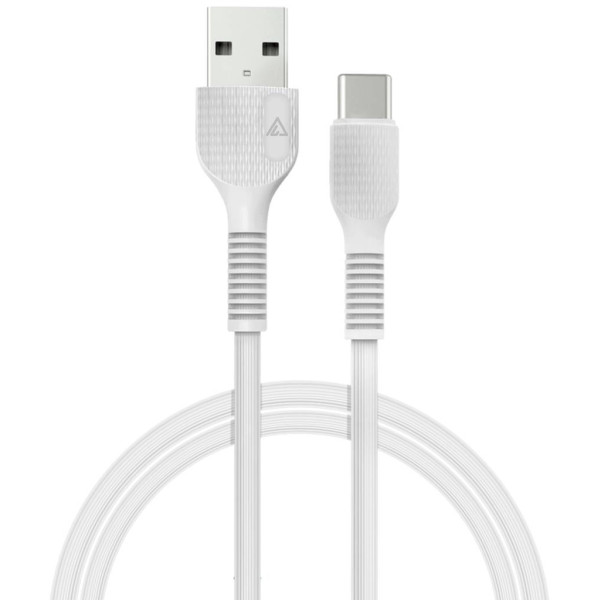 Фото - Кабель ACCLAB AL-CBCOLOR-T1WT USB to Type-C 1.2 m white (1283126518287)