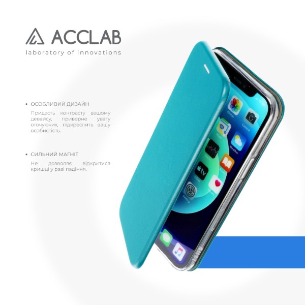 Фото - Чохол для смартфону ACCLAB Elegance for Samsung Galaxy A16 Blue (1283126606588)