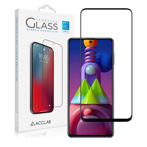Фото - Захисне скло для смартфону ACCLAB Full Glue for Samsung M51 (1283126517693)