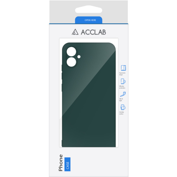 Фото - Чохол для смартфону ACCLAB Silicone Case for Samsung Galaxy A04e Dark Green (1283126601446)