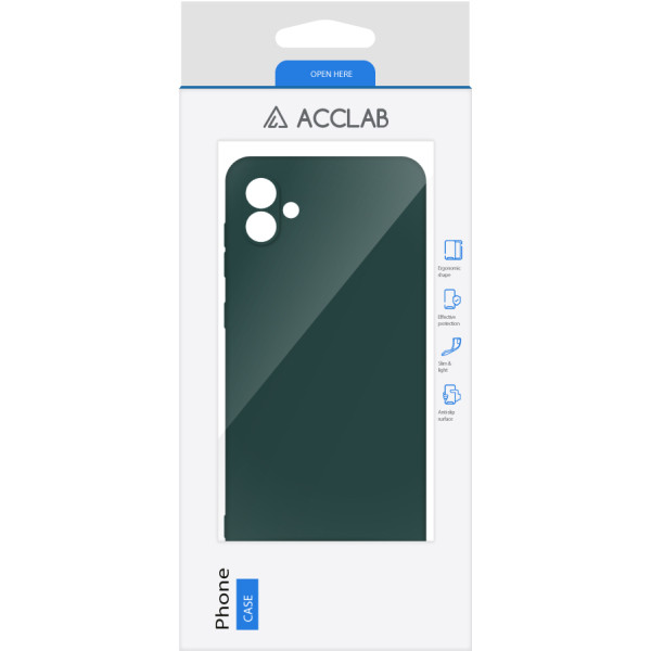 Фото - Чехол для смартфона ACCLAB Silicone Case for Samsung Galaxy A05 Dark Green (1283126601545)