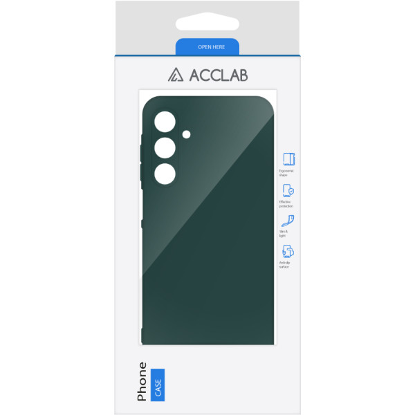 Фото - Чехол для смартфона ACCLAB Silicone Case for Samsung Galaxy A25 Dark Green (1283126601866)