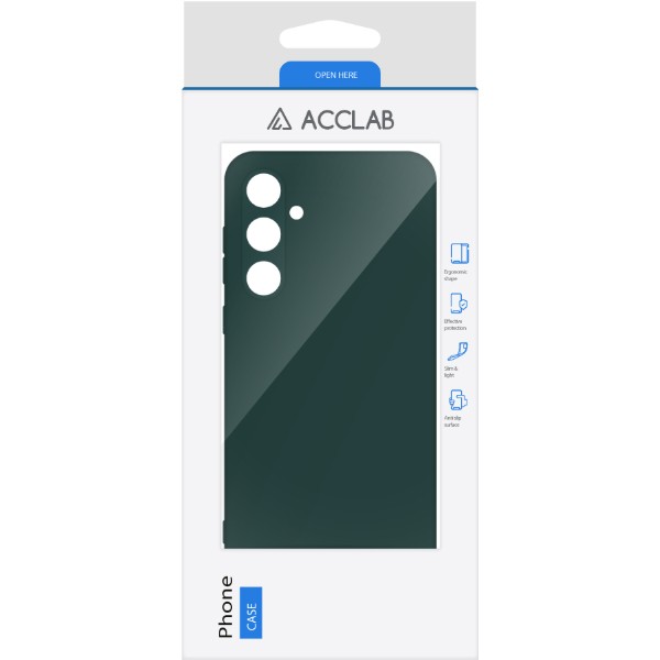 Фото - Чехол для смартфона ACCLAB Silicone Case for Samsung Galaxy A35 Dark Green (1283126601941)