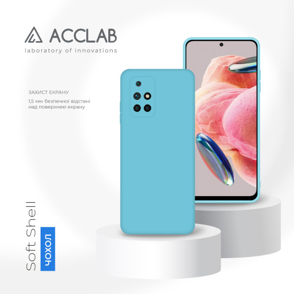 Фото - Чохол для смартфону ACCLAB Silicone Case for Xiaomi Redmi 10 2022  Blue (1283126602245)