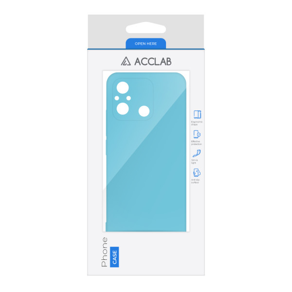 Фото - Чохол для смартфону ACCLAB Silicone Case for Xiaomi Redmi 12C Blue (1283126602375)