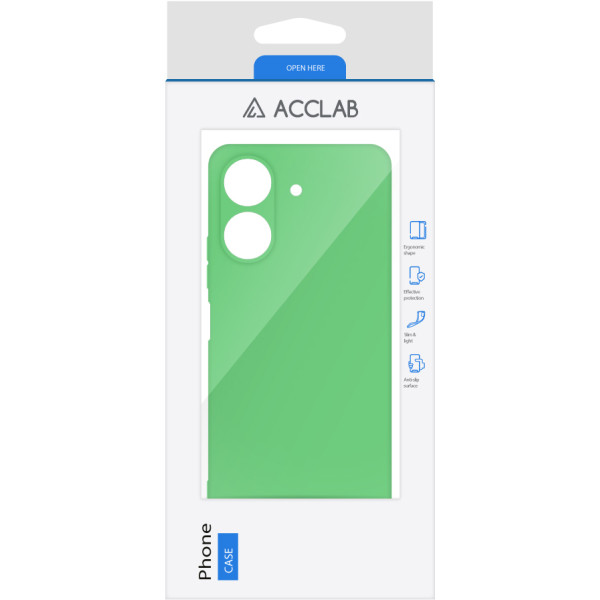 Фото - Чохол для смартфону ACCLAB Silicone Case for Xiaomi Redmi 13C 4G Mint Green (1283126602481)