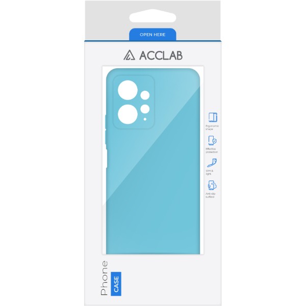 Фото - Чохол для смартфону ACCLAB Silicone Case for Xiaomi Redmi Note 12 Blue (1283126602696)