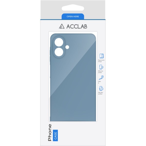 Фото - Чохол для смартфону ACCLAB SoftShell for Samsung Galaxy A07 Blue (1283126626456)