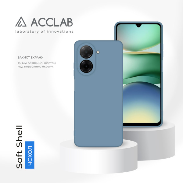 Фото - Чехол для смартфона ACCLAB SoftShell for Xiaomi Redmi A5 Blue (1283126626500)