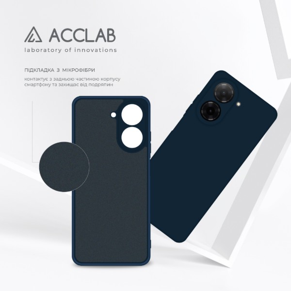 Фото - Чохол для смартфону ACCLAB SoftShell for Xiaomi Redmi A5 
Blue (1283126626517)
