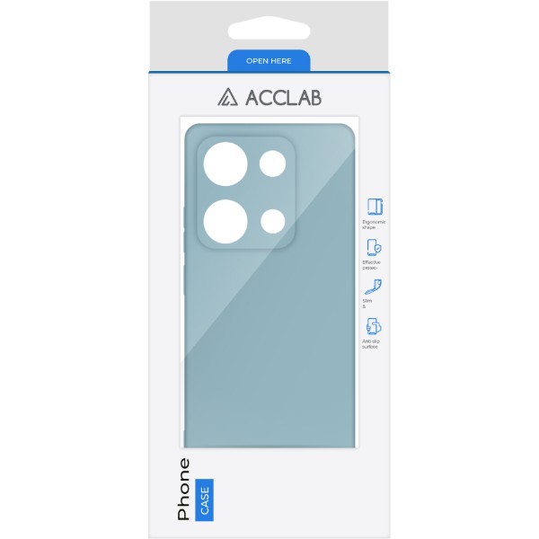 Фото - Чохол для смартфону ACCLAB SoftShell for Xiaomi Redmi Note 14S 4G Blue (1283126626555)