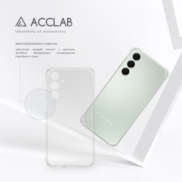 Фото - Чехол для смартфона ACCLAB TPU Shockproof for Samsung Galaxy A16 Light (1283126611018)
