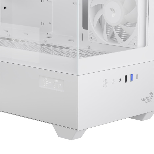 Фото - Корпус AEROCOOL P300D Digi-G-WT-v1 White (ACCS-PN05033.21)