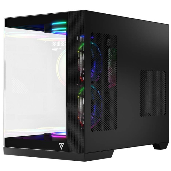 Фото - Корпус Modecom VOLCANO PANORAMA APEX ARGB 5F MIDI GREY без БЖ ATX (AT-PANORAMA-5F-ARGB-10-00)