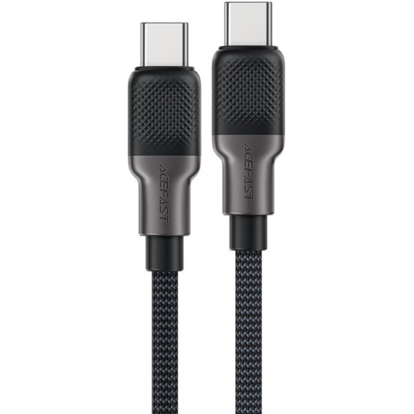 Фото - Кабель AceFast USB 2.0 USB-C to USB-C, 1,2 м, 3.0A, silicone braid C10-03 (6974316283119)