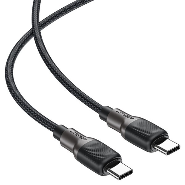 Фото - Кабель AceFast USB 2.0 USB-C to USB-C, 1,2 м, 3.0A, silicone braid C10-03 (6974316283119)