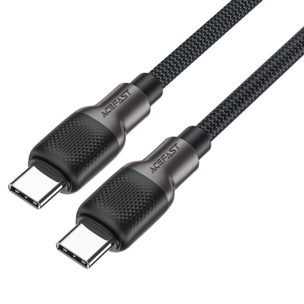 Фото - Кабель AceFast USB 2.0 USB-C to USB-C, 1,2 м, 3.0A, silicone braid C10-03 (6974316283119)