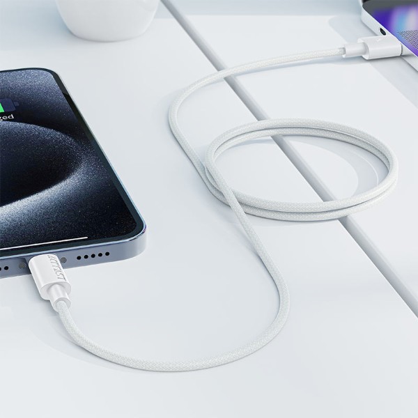 Фото - Кабель AceFast C18-04 USB-A to USB-C White (6974316284260)