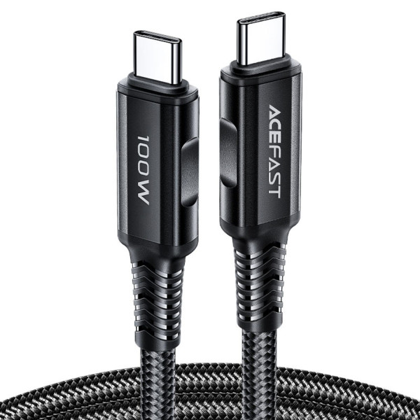 Фото - Кабель синхронизации данных AceFast USB 2.0 USB-C to USB-C, 2 м, 100W, 5.0A, C4-03 (6974316280996)