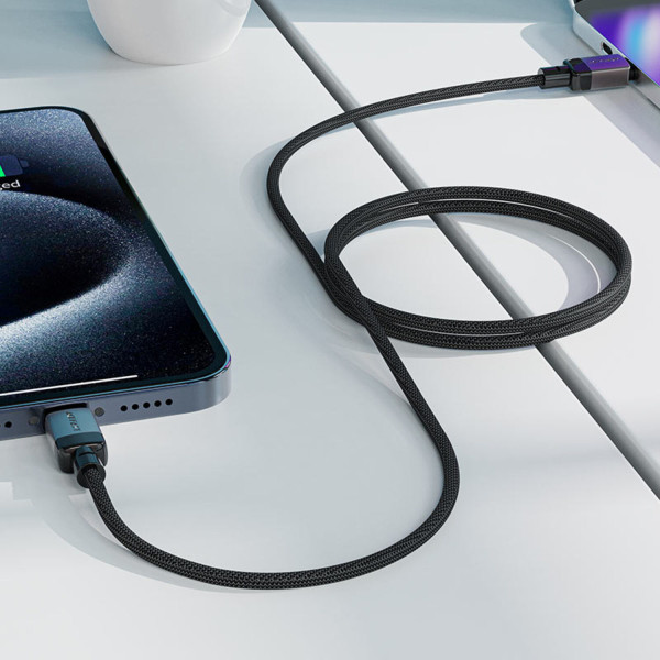 Фото - Кабель синхронізації даних AceFast USB 2.0 USB-C to USB-C, 1,2 м, 3.0A, C9-03 (6974316282679)