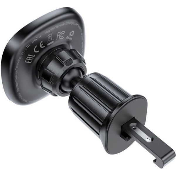 Фото - Автотримач з бездротовою зарядкою AceFast D46 Magnetic wireless charging (6974316284109)