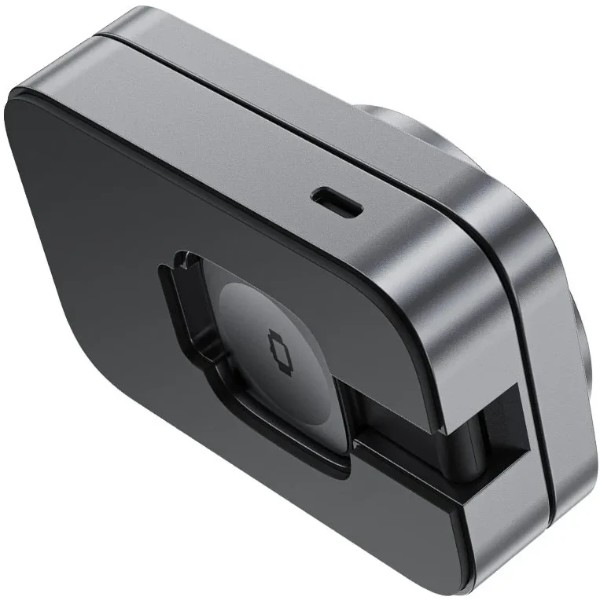 Фото - Бездротовий зарядний пристрій AceFast E22 Desktop 3-in-1 Wireless Charging holder Metal Gray (6974316284079)