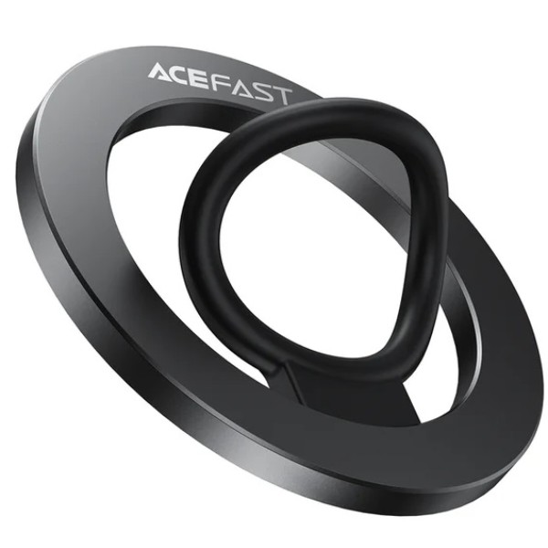 Фото - Держатель-кольцо AceFast E35 magnetic ring holder, Black (6974316285960)